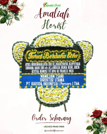 Papan Bunga Duka Tamanbali
